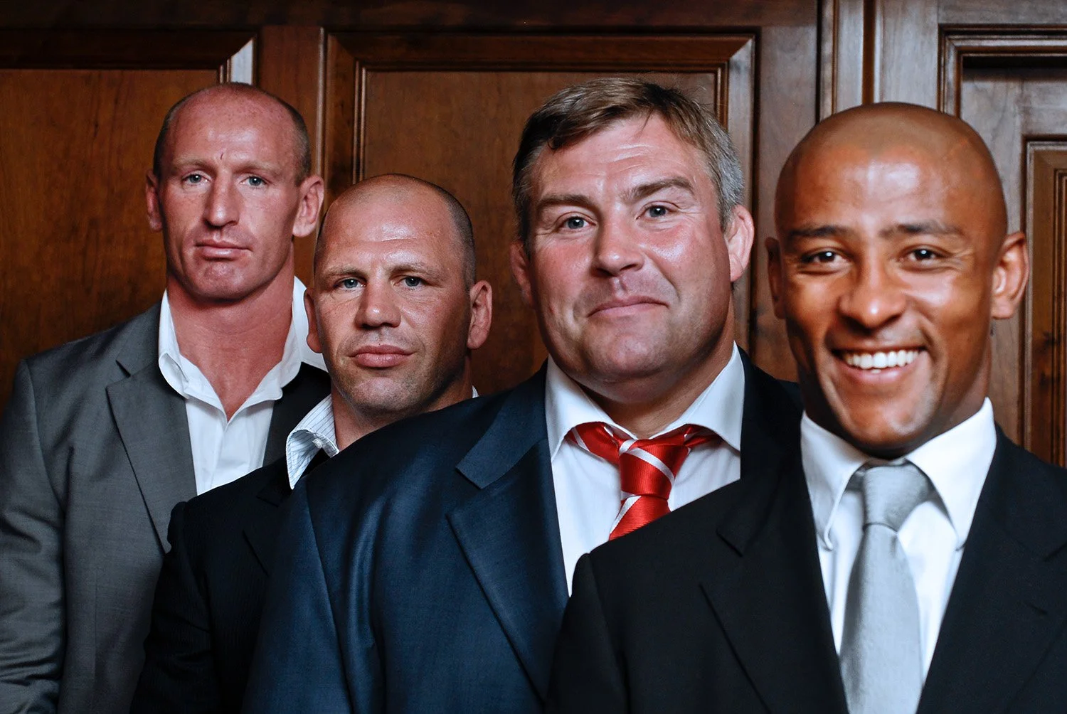 Rugby Centurions - 100 caps: Jason Leonard, Gareth Thomas, Alessandro Troncon, George Gregan,