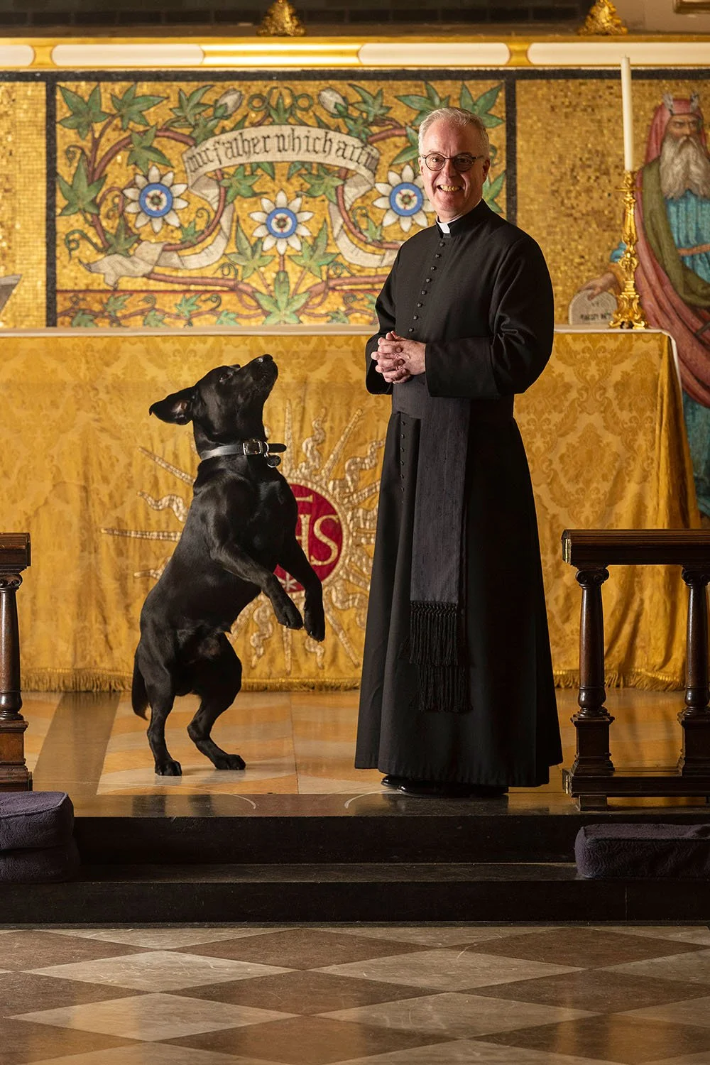 Dog friendly church St Botolph's-Without-Bishopsgate