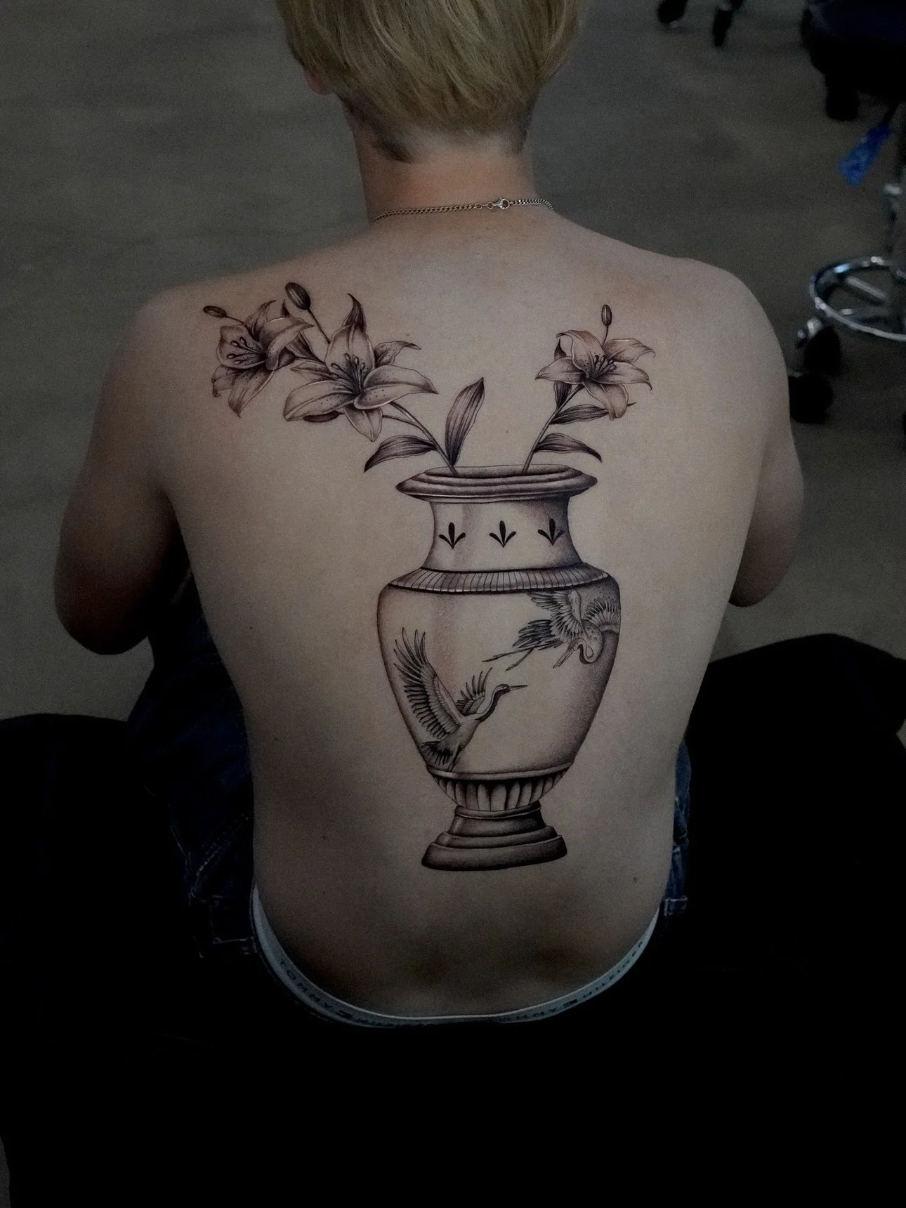 Fabian flew over for his first tattoo. made in two back to back sessions. 🤝

London books open