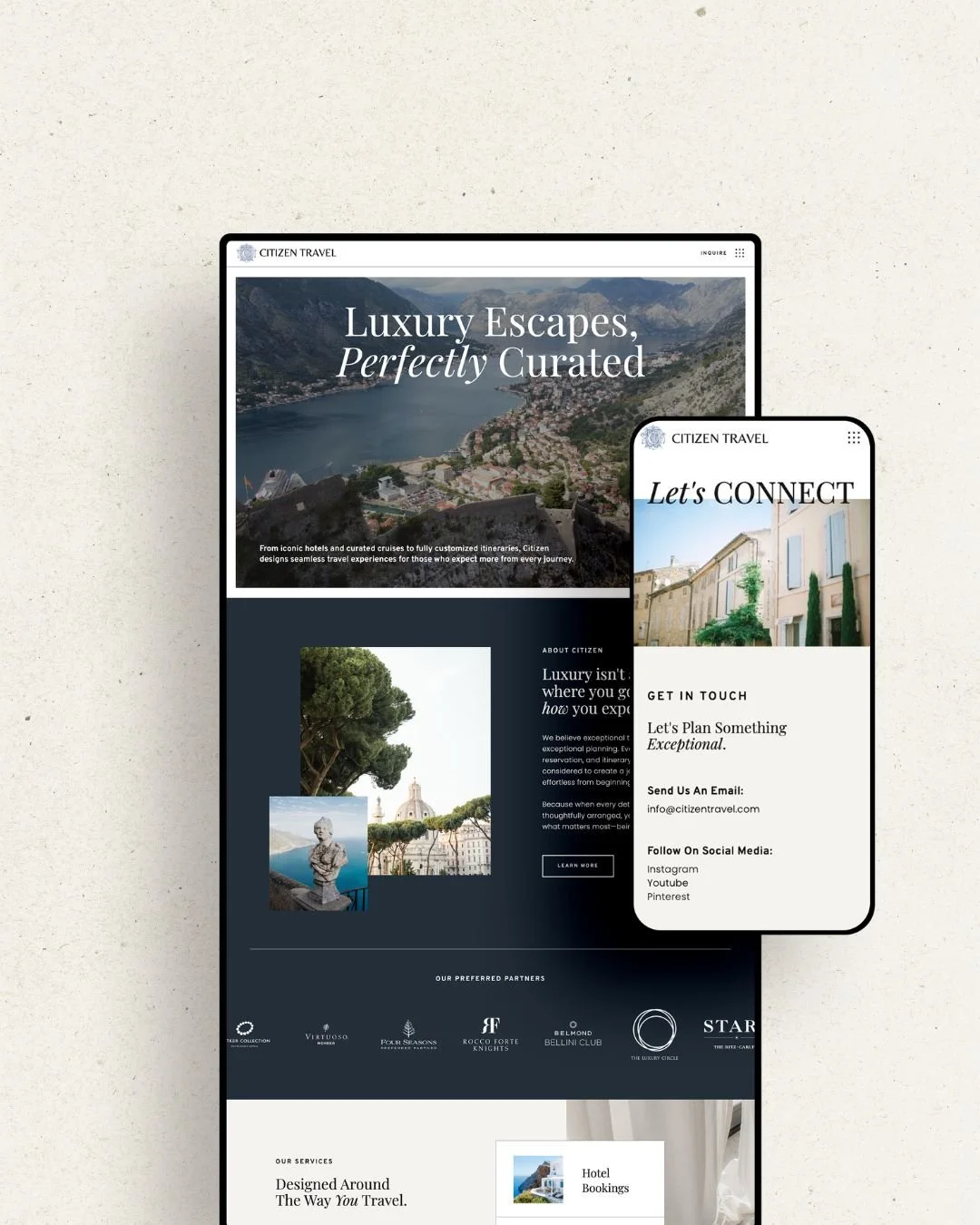 Citizen Showit Website Template