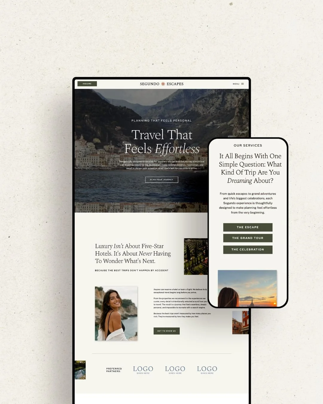 Segundo Showit Website Template