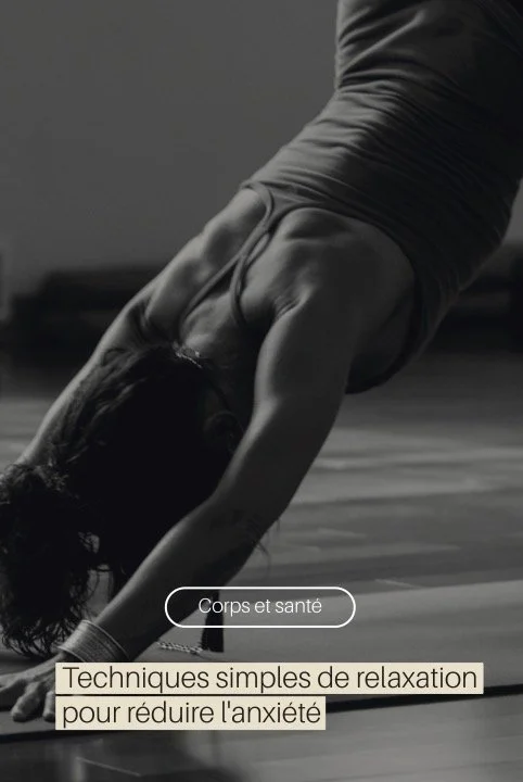 Techniques pour apaiser l'esprit et relâcher les tensions.