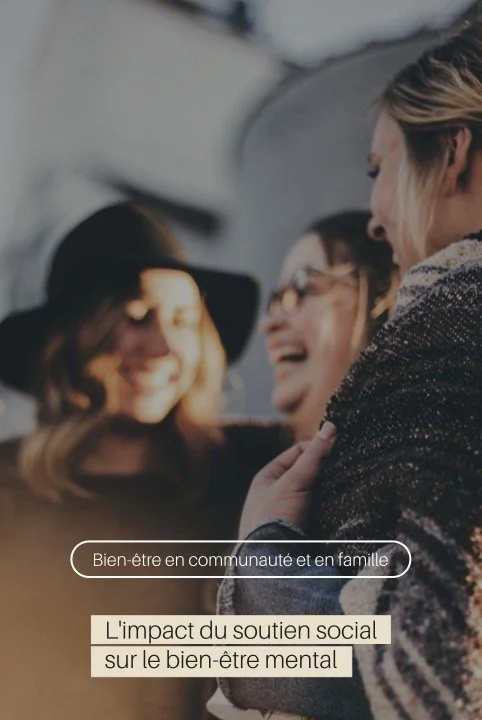 Le soutien social protège des effets du stress et de l’anxiété.