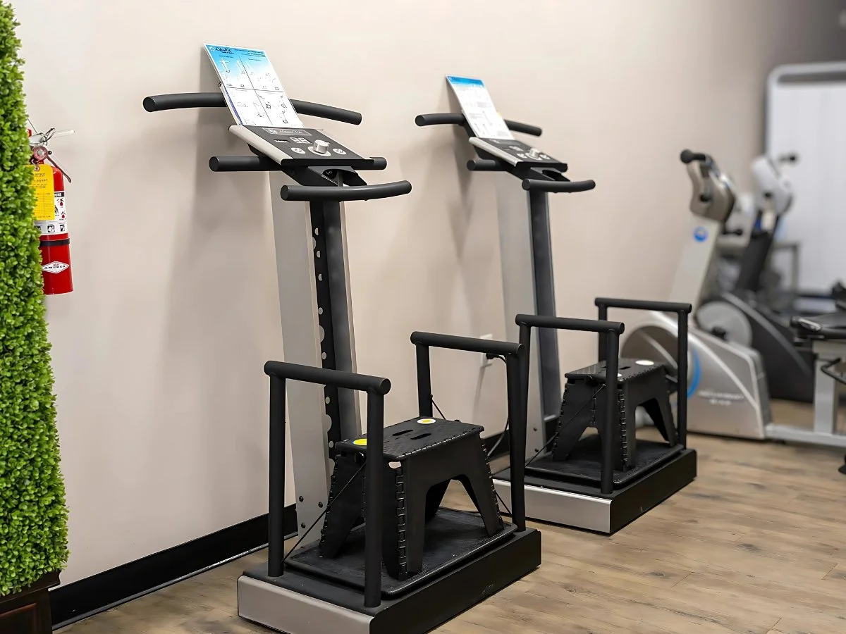 Whole body vibration plate therapy for auto accident recovery at Axis Chiropractic and Massage in West Valley City Utah