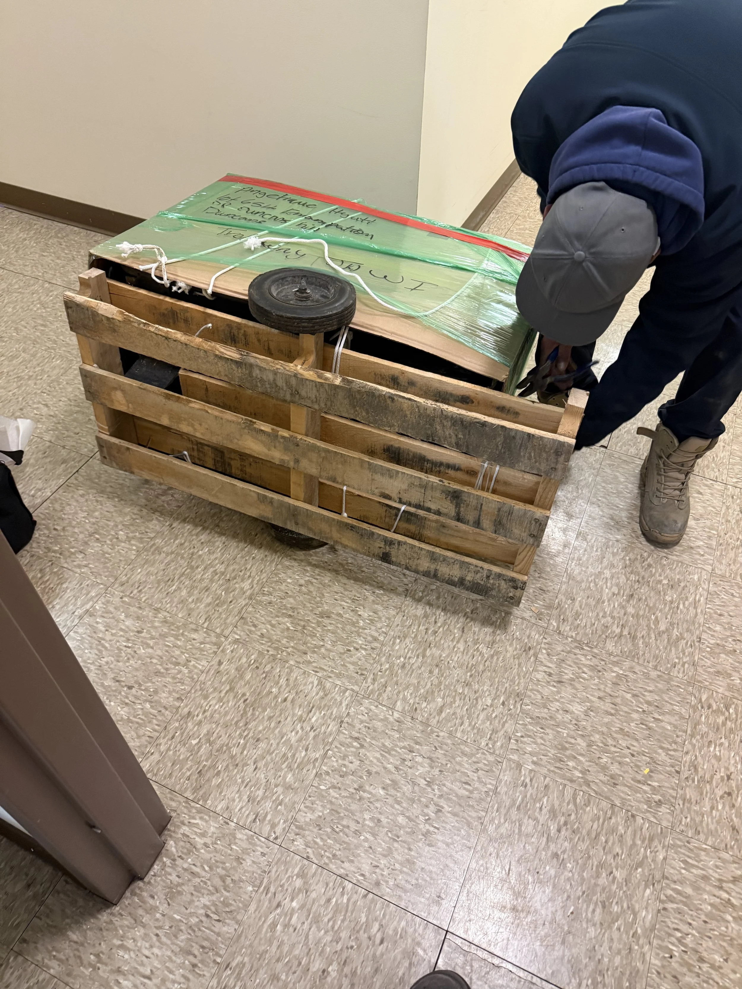 Thankful to Irizarry Masonry LLC for donating a generator!