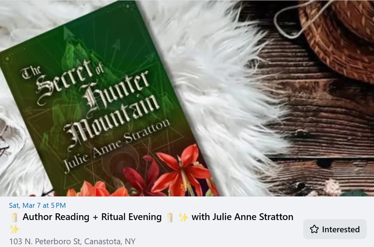 Author Reading + Ritual Evening