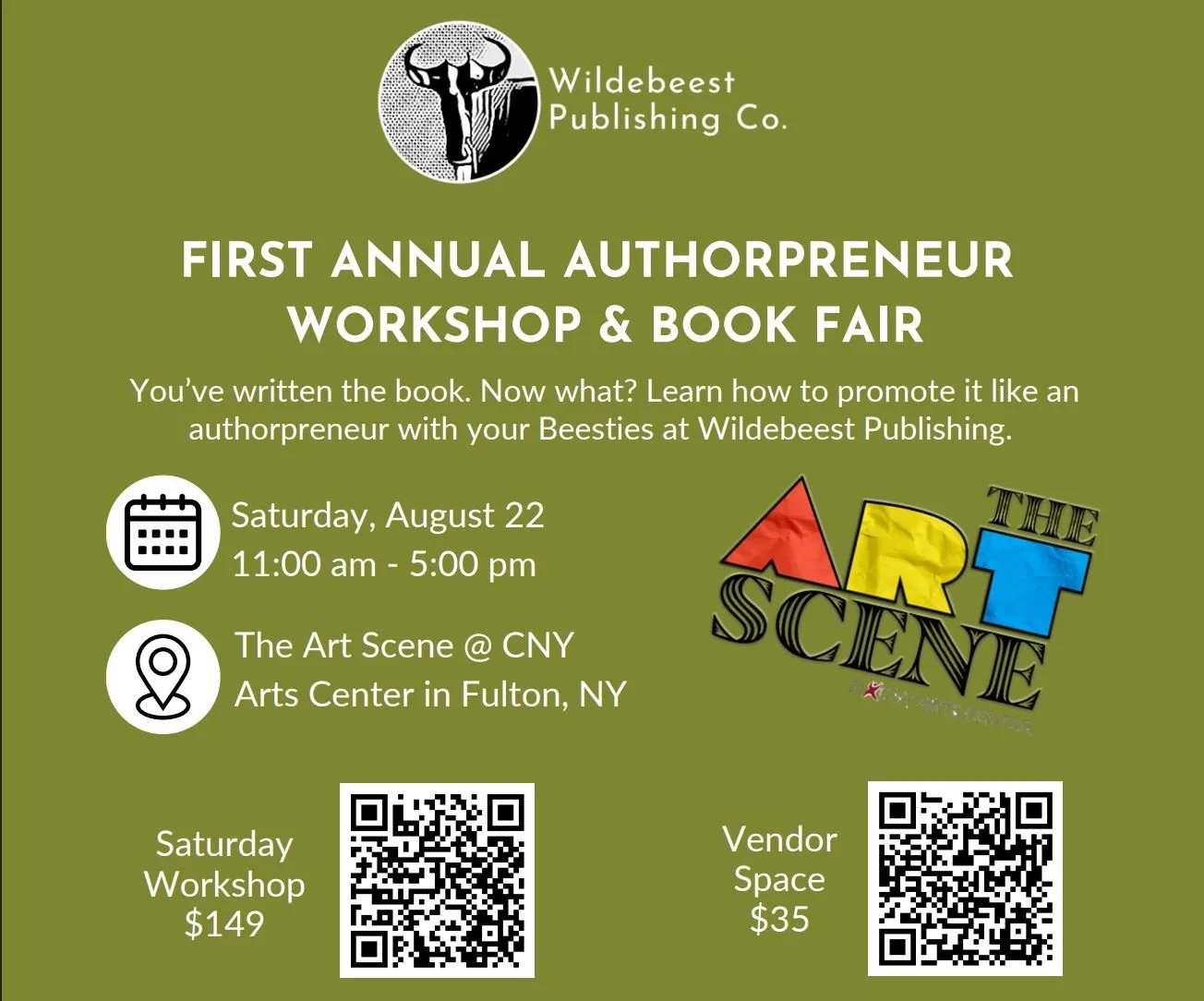 AUTHORPRENEUR WORKSHOP and Book Fair
