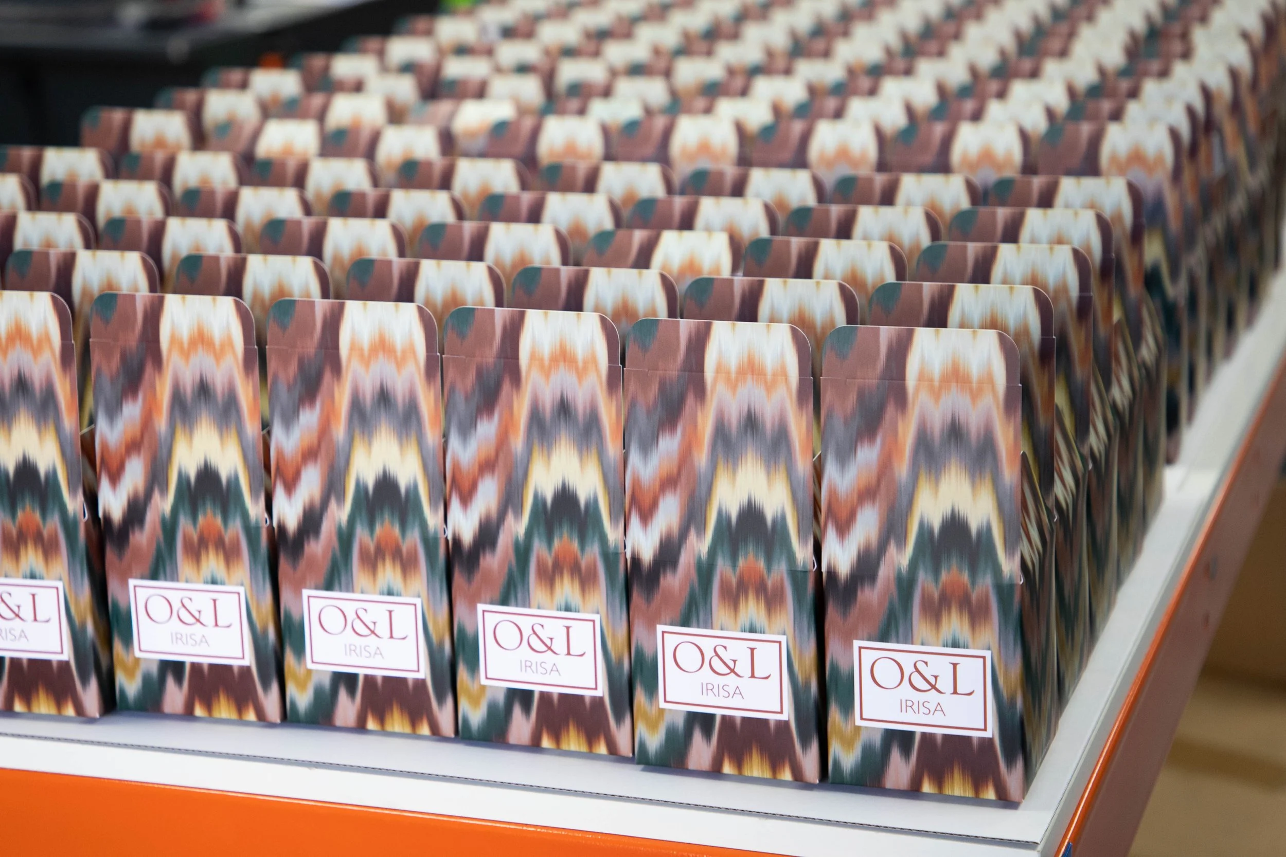 digitally printed interior designer candle boxes