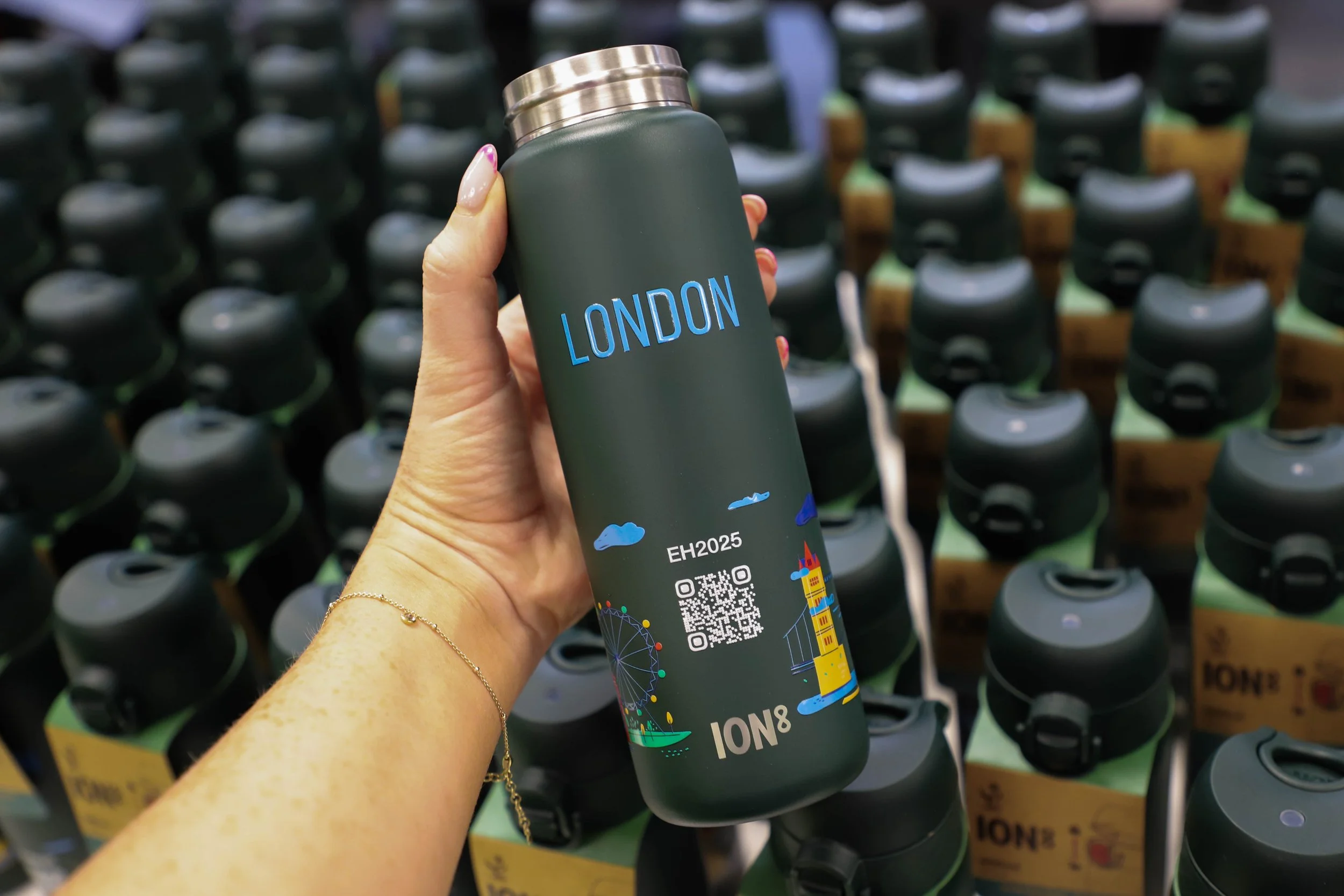 Printed drinks bottles