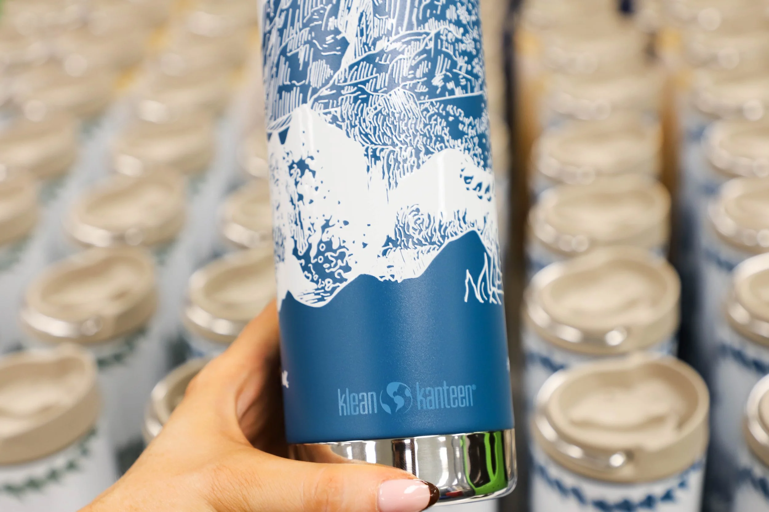 Printed drink flasks