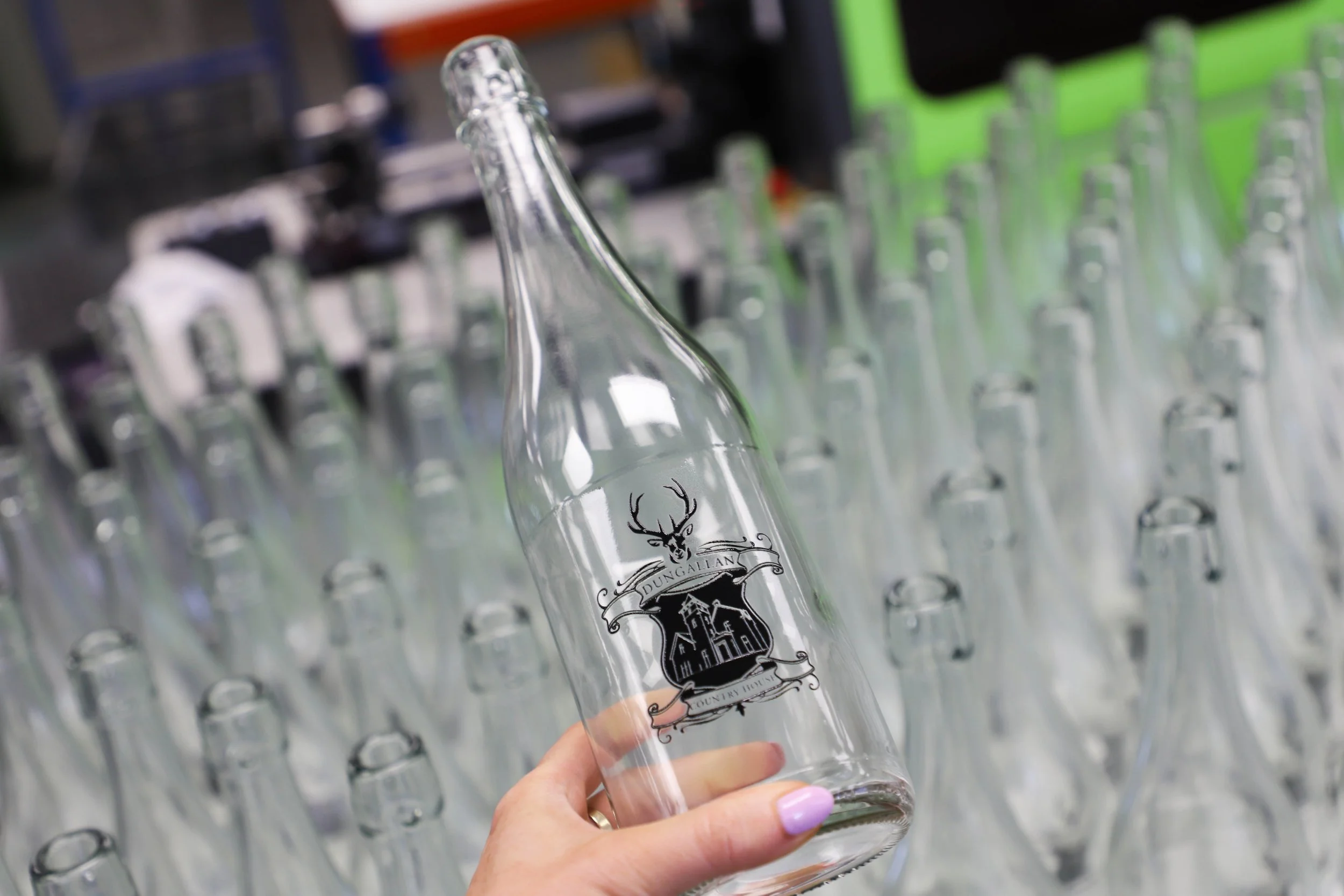 Printed branded water bottles
