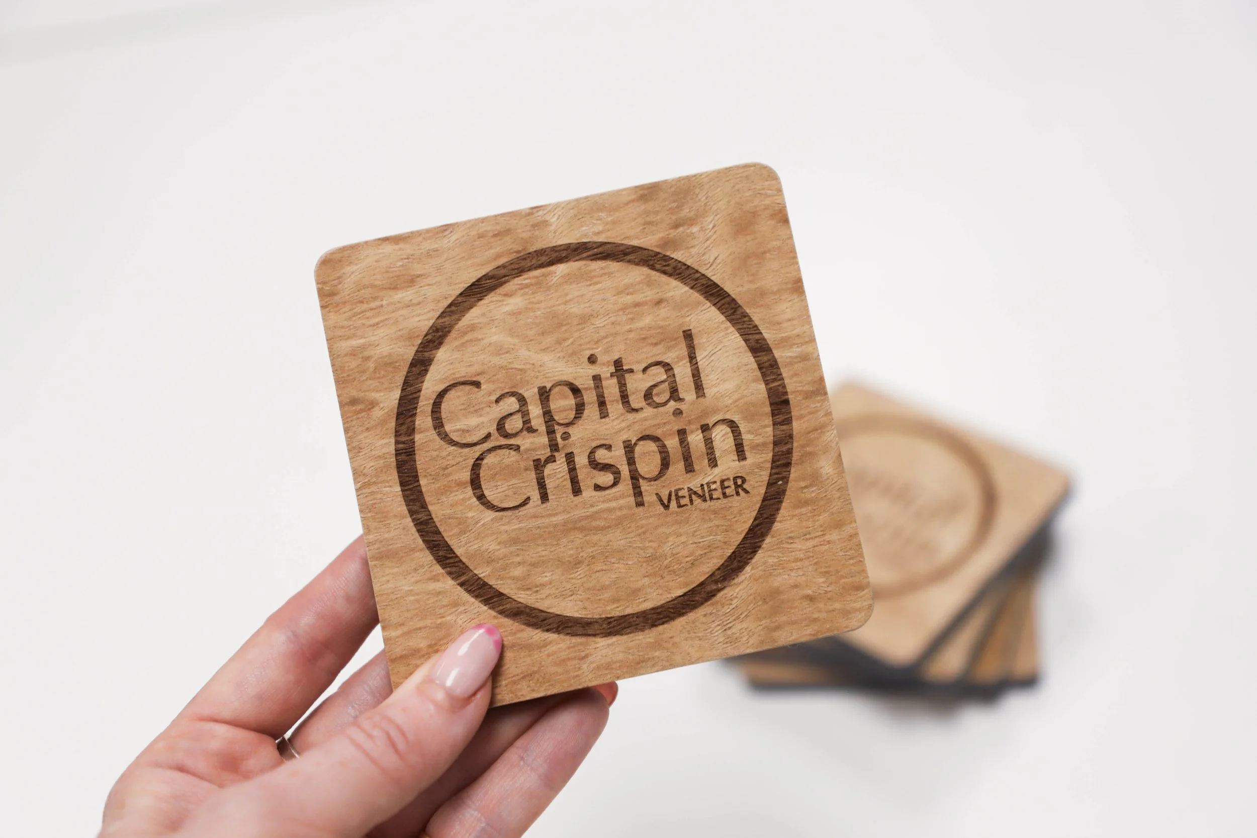 Engraved Wood Coaster