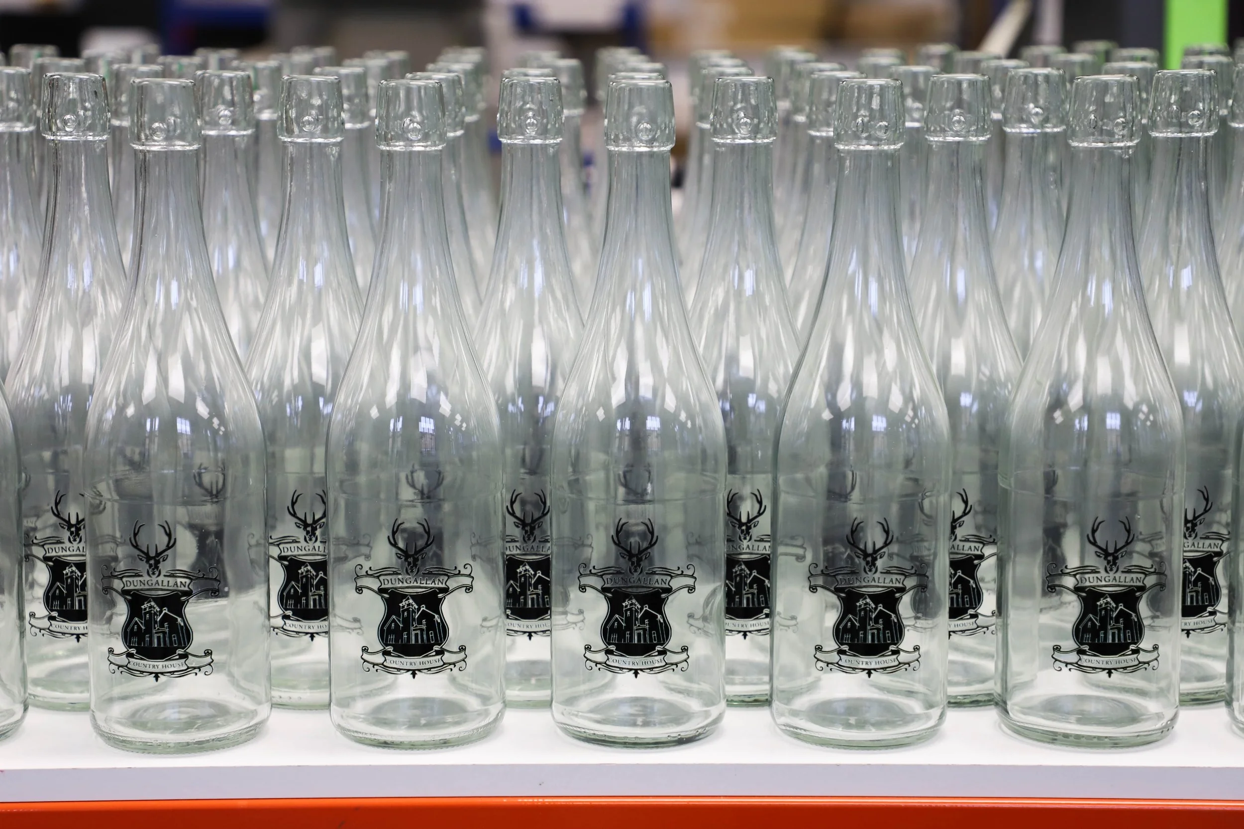 Printed branded water bottles