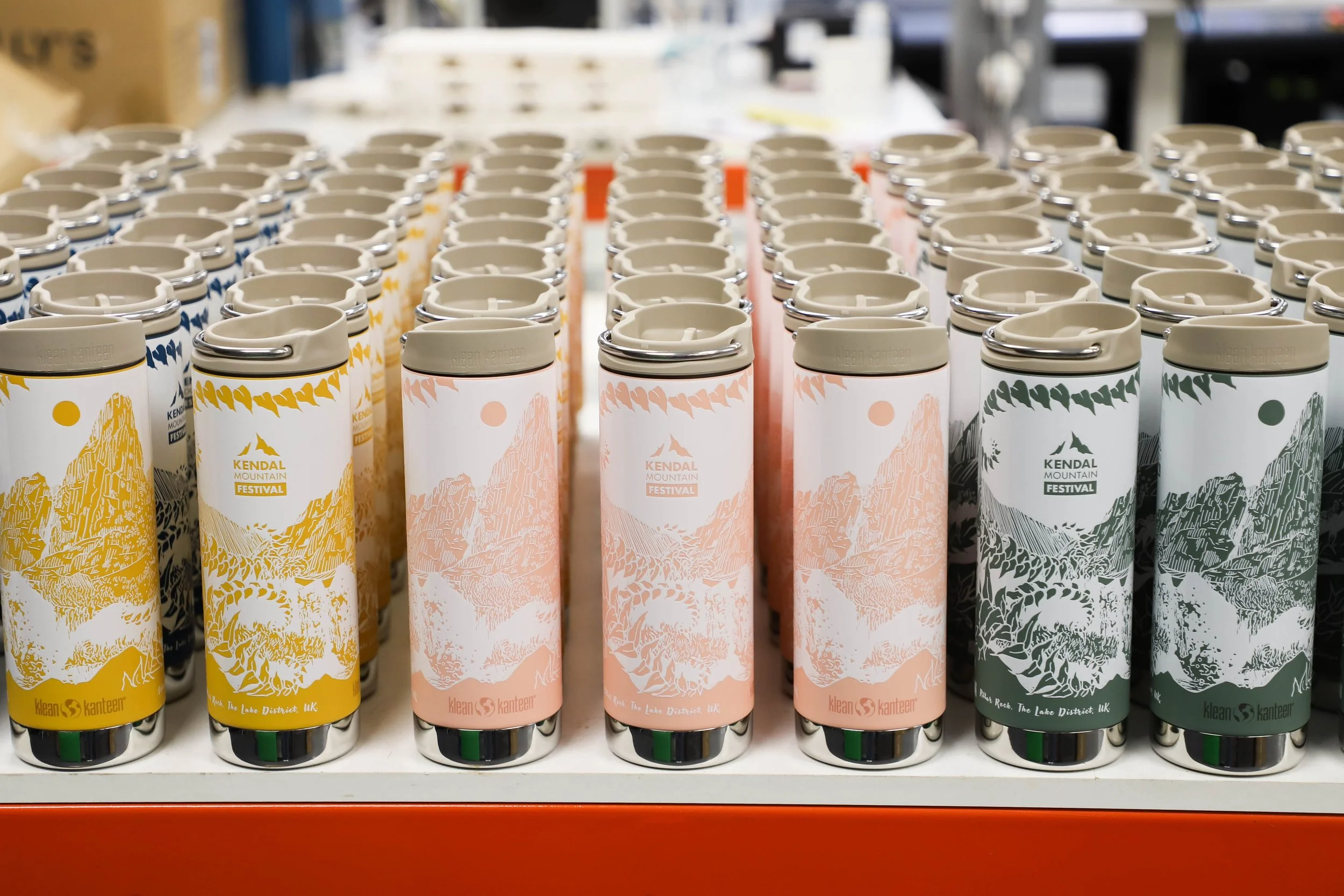 Printed drink flasks