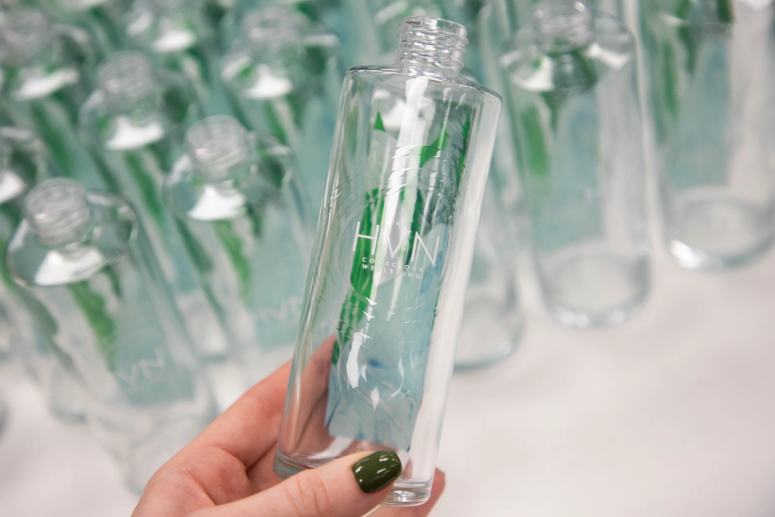 Printed Glass Bottle