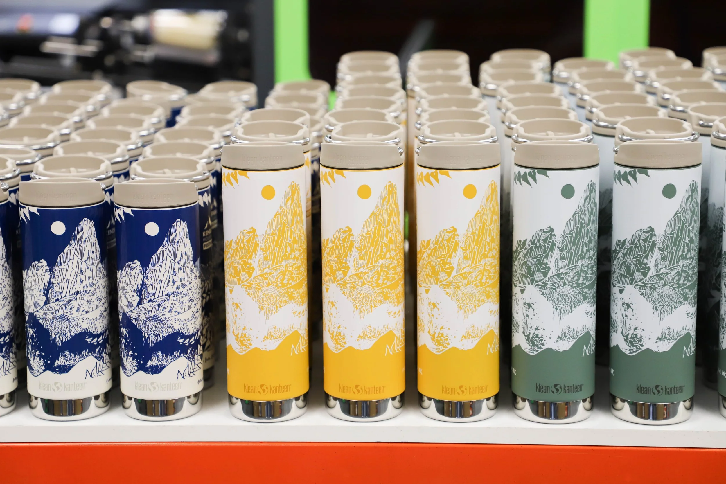 Printed drink flasks