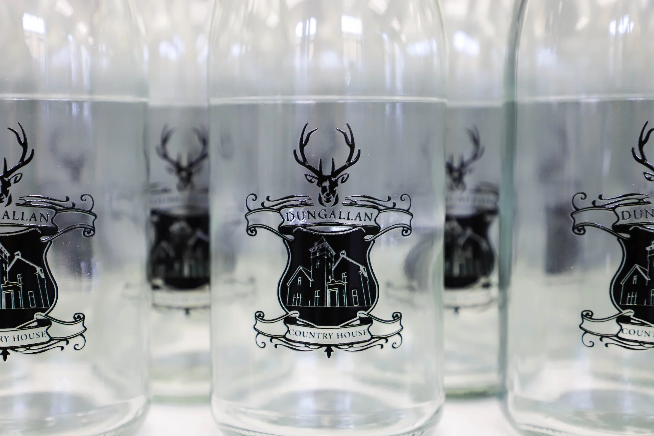 Printed branded water bottles