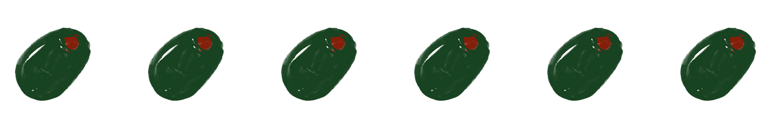 olive you identidade visual ilustração