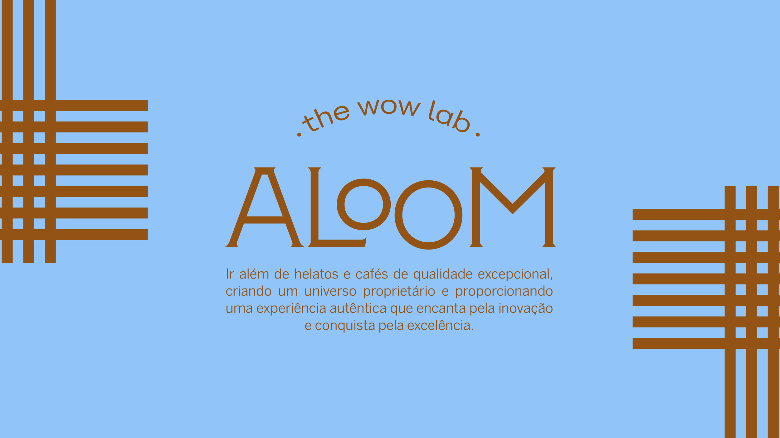 aloom the wow lab identidade visual