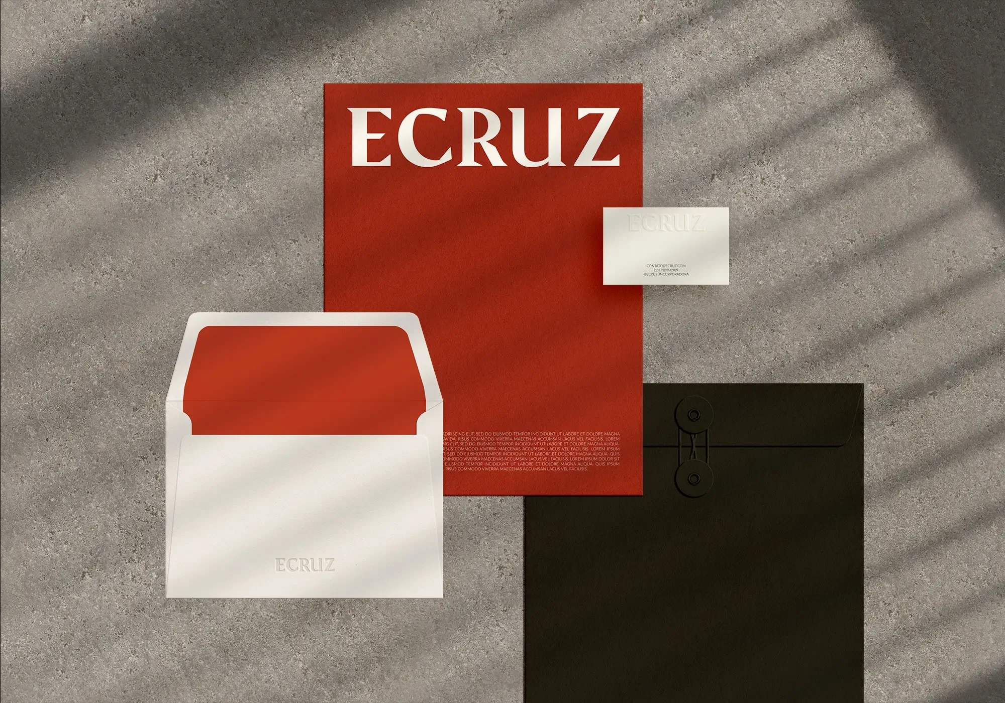 ecruz papelaria institucional