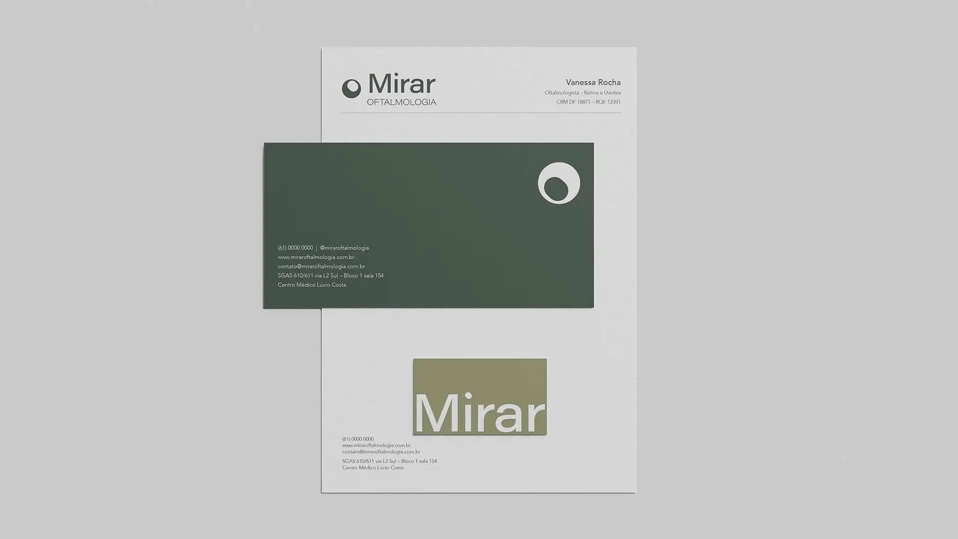 mirar papelaria institucional