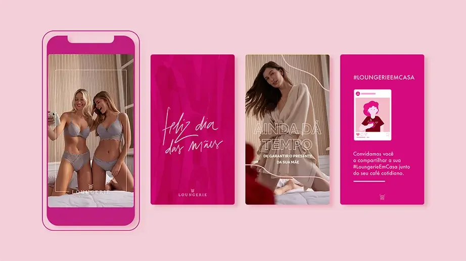 loungerie branding online