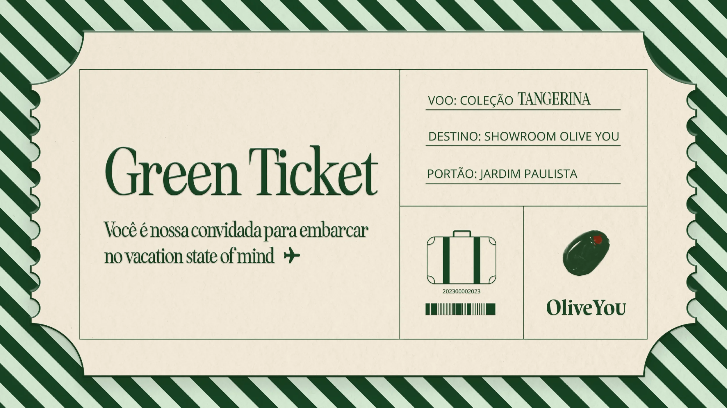 olive you vacation brand identidade visual