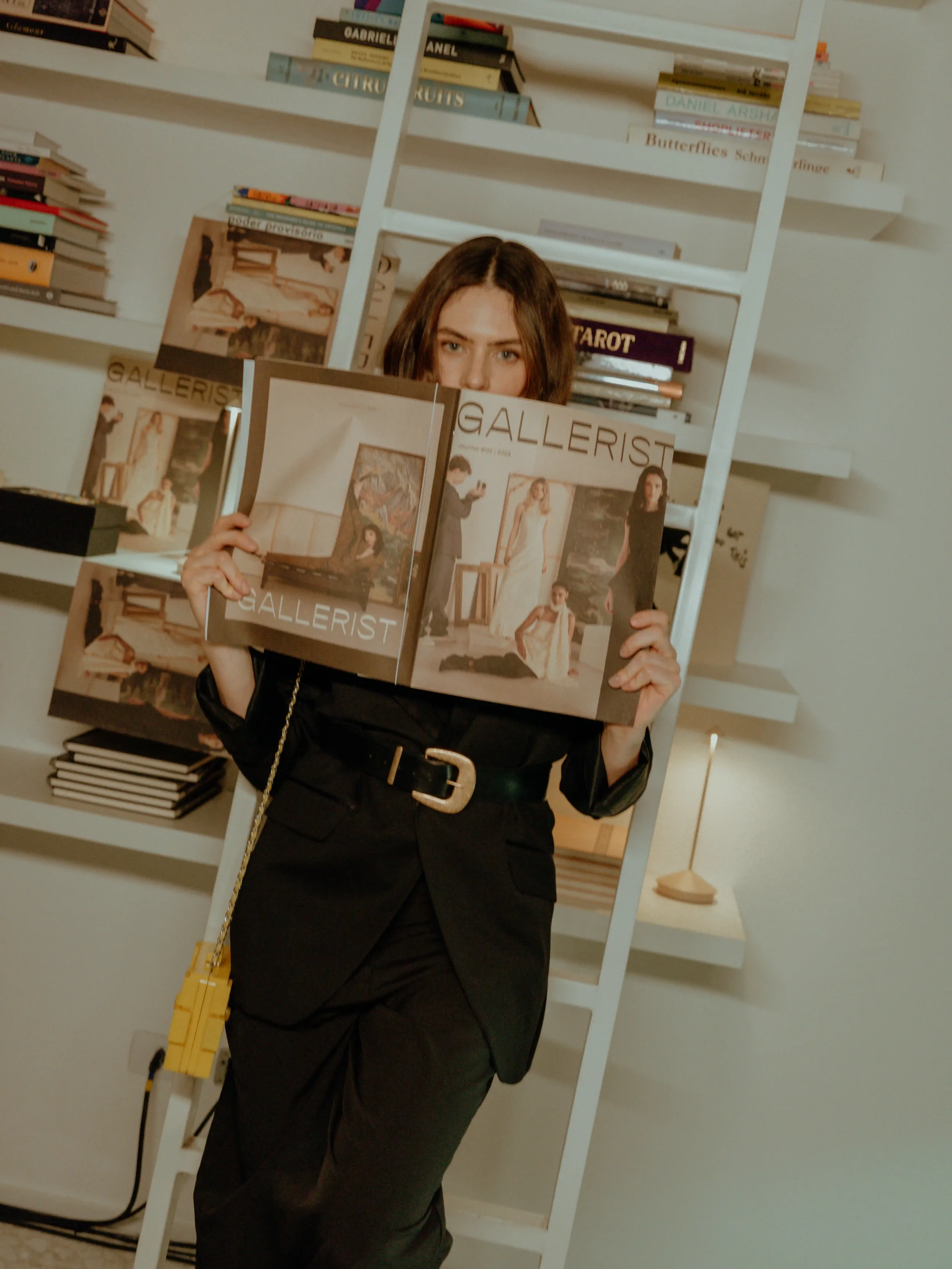 gallerist journal design editorial