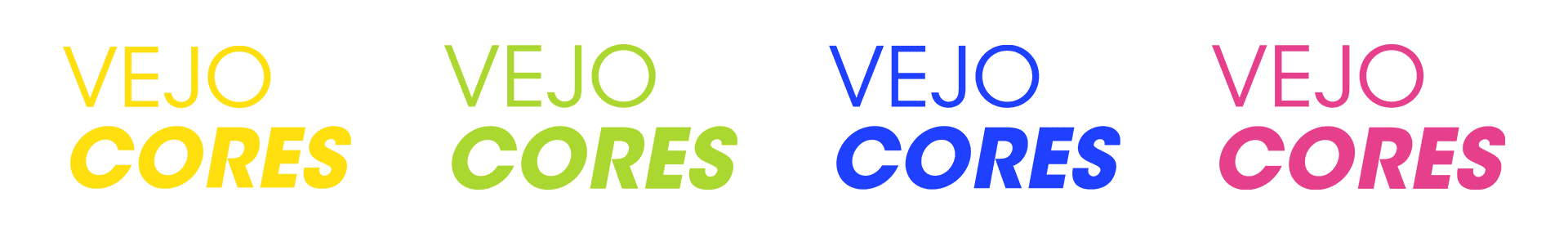 livo identidade visual campanha vejo cores