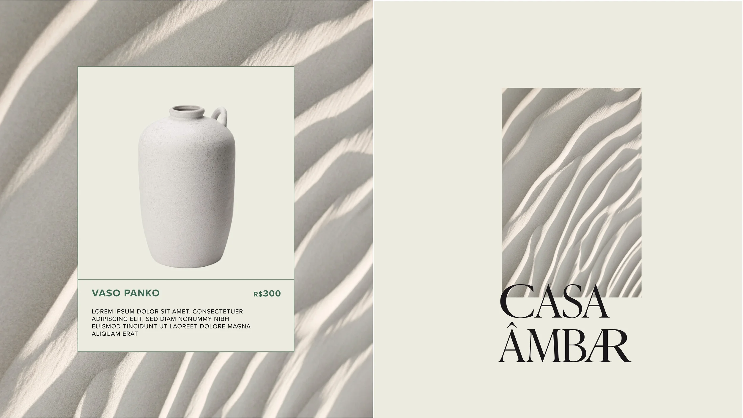 casa âmbar identidade visual