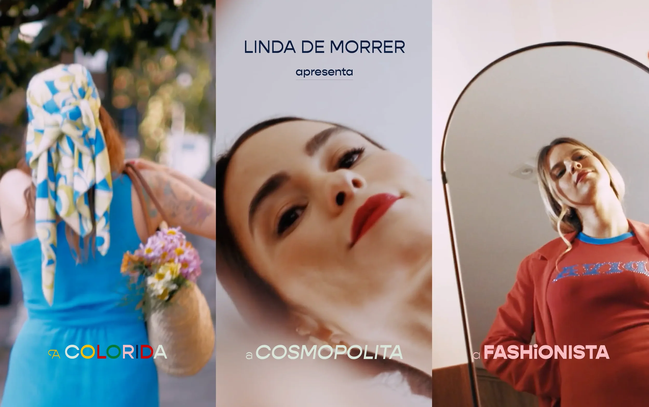 linda de morrer marca de moda rebranding