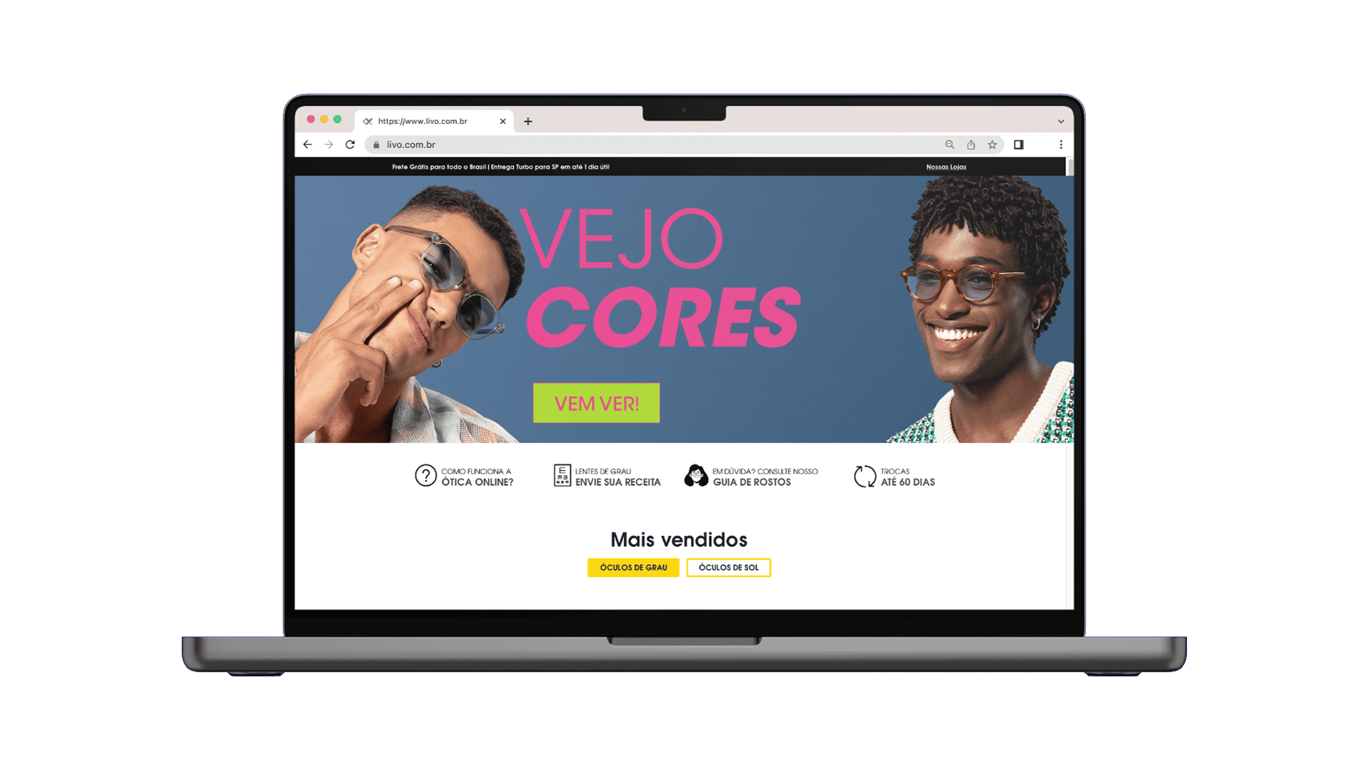 campanha livo vejo cores digital