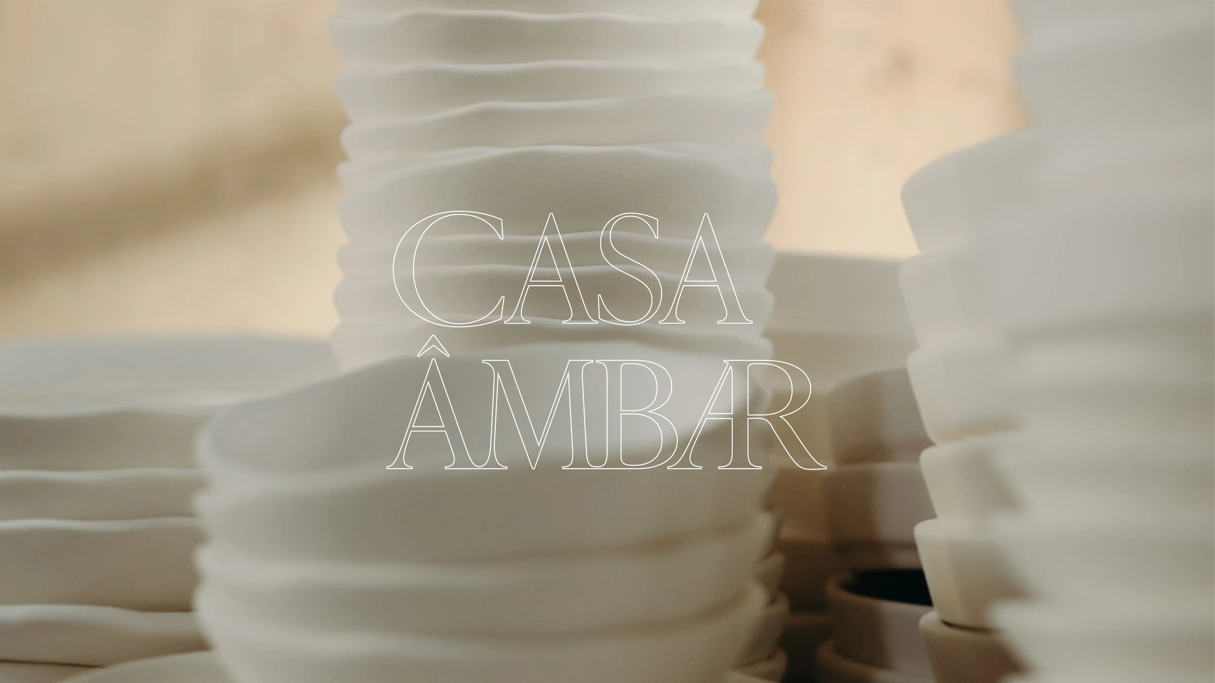casa âmbar branding