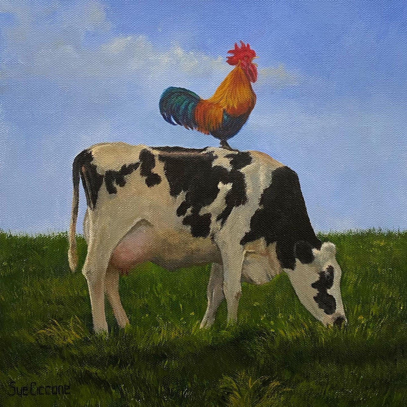 Cock-a-doodle MOO
