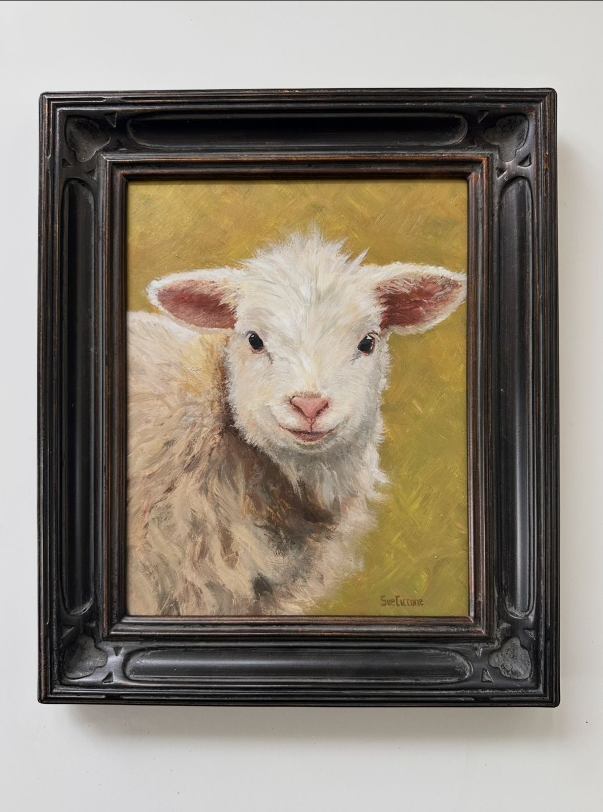 SHEEP - Smiley framed  8x10 $895.PNG