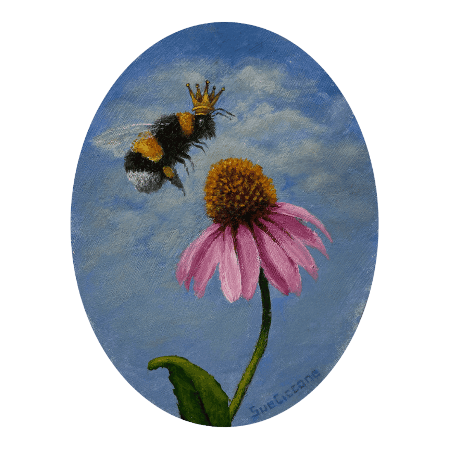 The Queen and the Coneflower