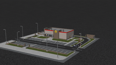 3D Product Teaser: Drive Thru