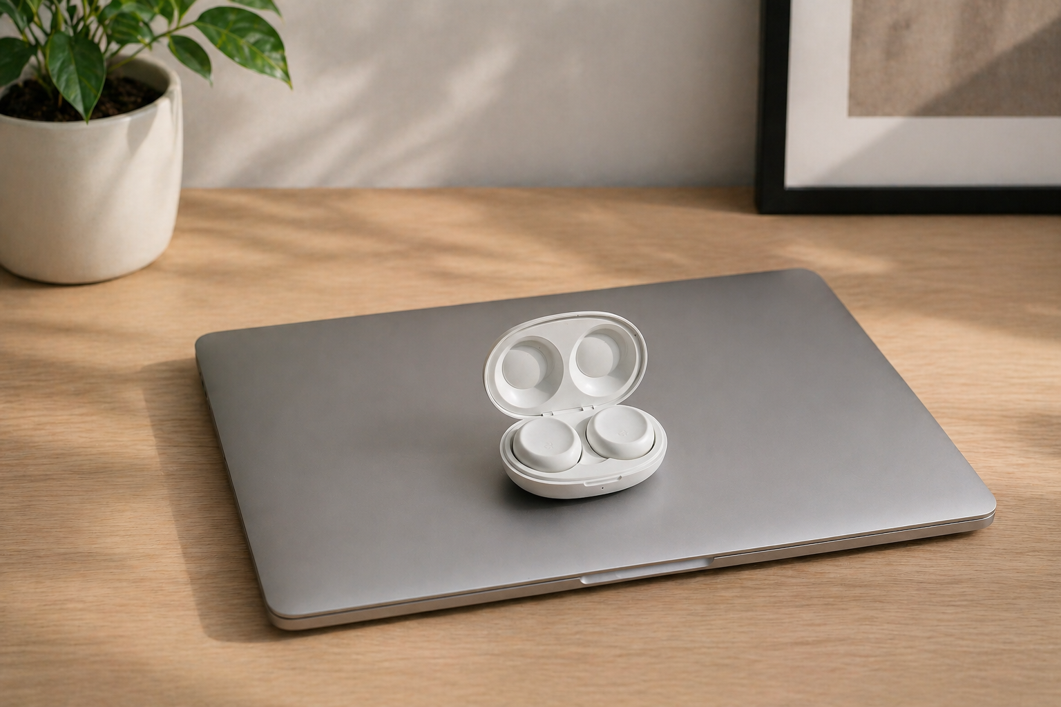 Specialized telehealth EMDR therapy setup featuring a clinician-controlled light bar for virtual trauma recovery sessions in Washington and Missouri.