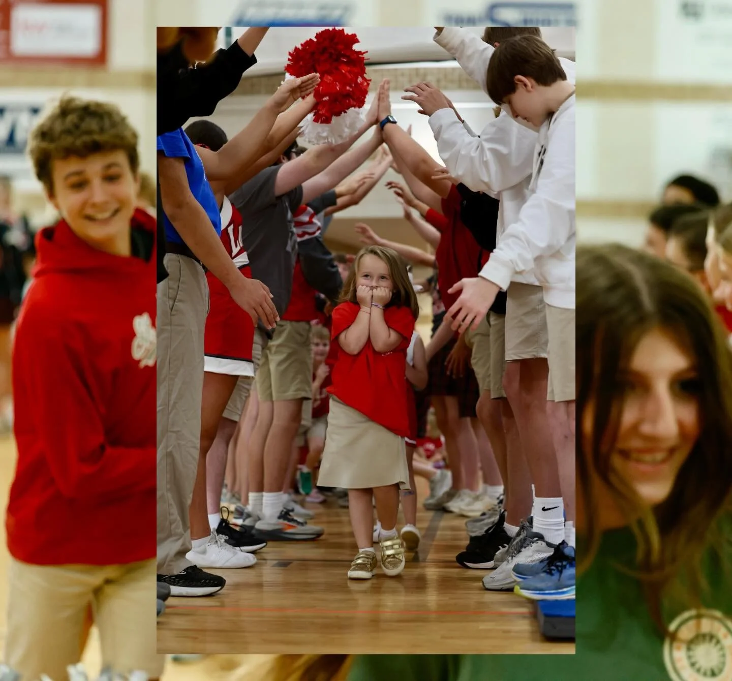 Check out the fun from our Fall Pep Rally! 🦁🎉 Luke the Lion gave out our spirit stick, Jr-K joined us for the first time, &amp; we celebrated all our fall sports teams. Let&rsquo;s go Lions! #TogetherWeRoar