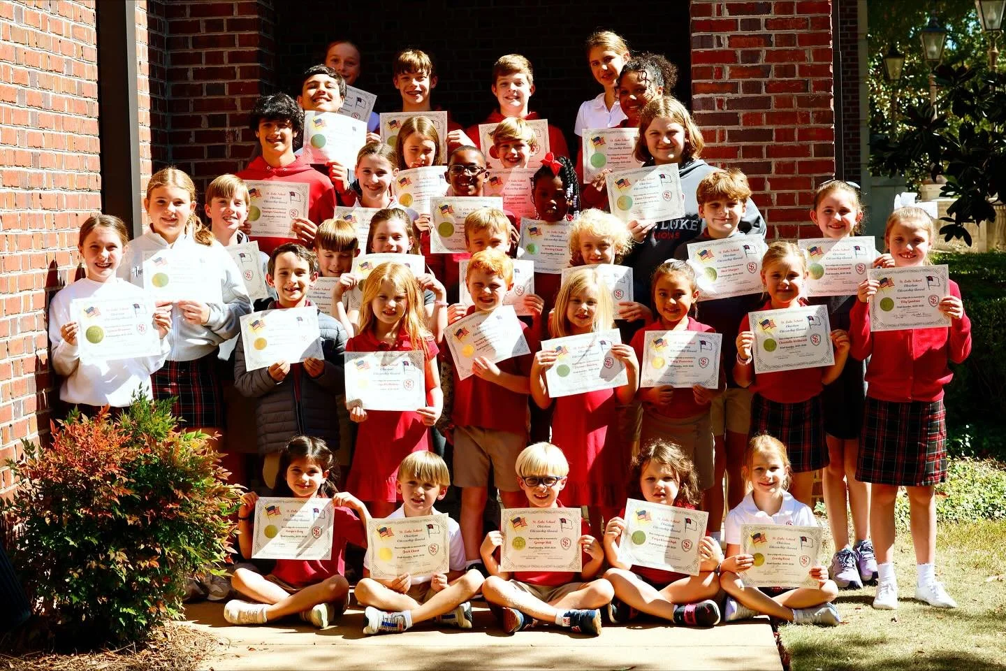 Christian Citizens from the first quarter! ⭐️
We&rsquo;re so proud of the way they love their classmates and reflect Jesus in all they do here at St. Luke School. #TogetherWeRoar
