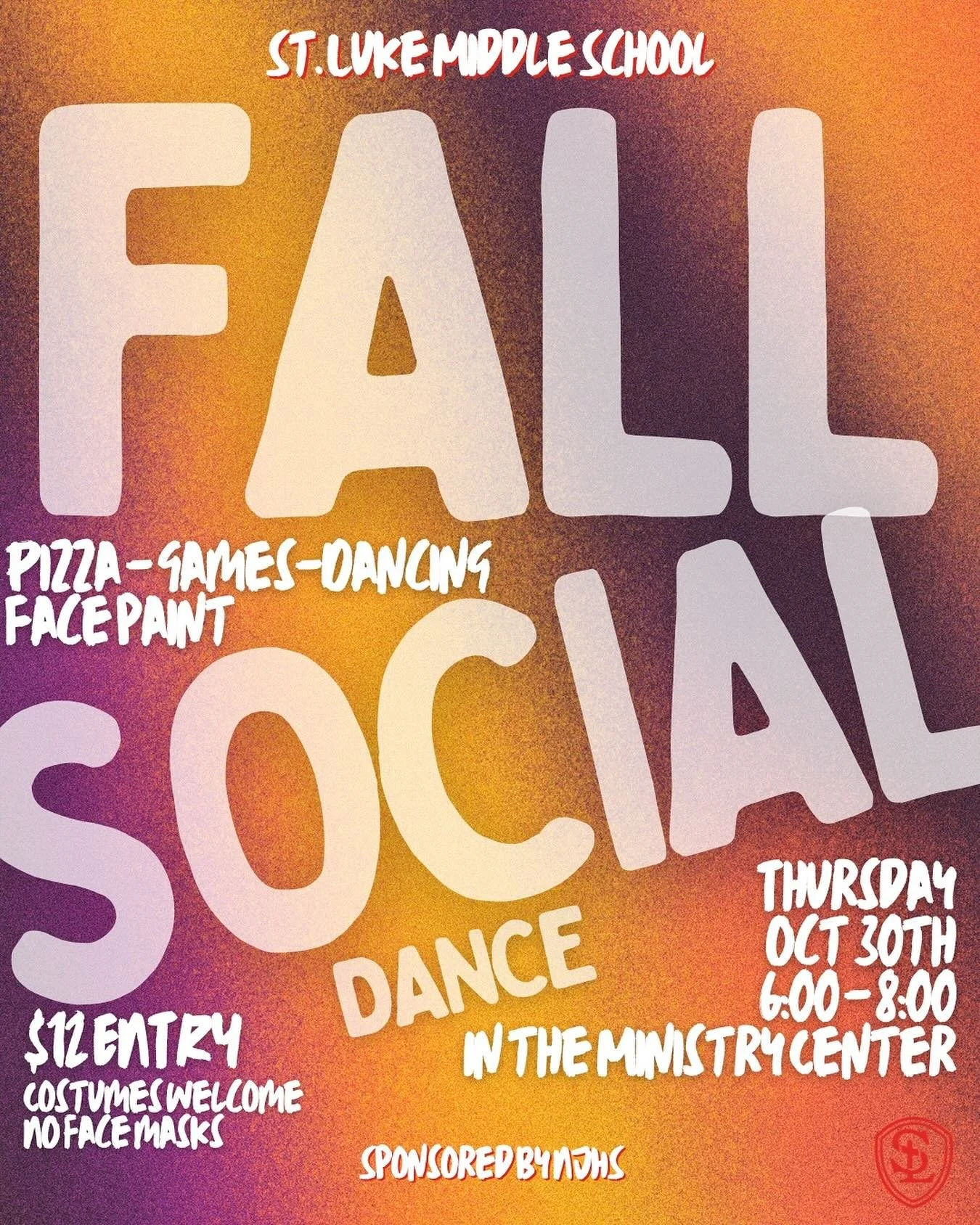 Calling all SLS middle school students! 📣
Mark your calendars &mdash; our Fall Social Dance is coming up, and you won&rsquo;t want to miss it! 🎃🍂🕺