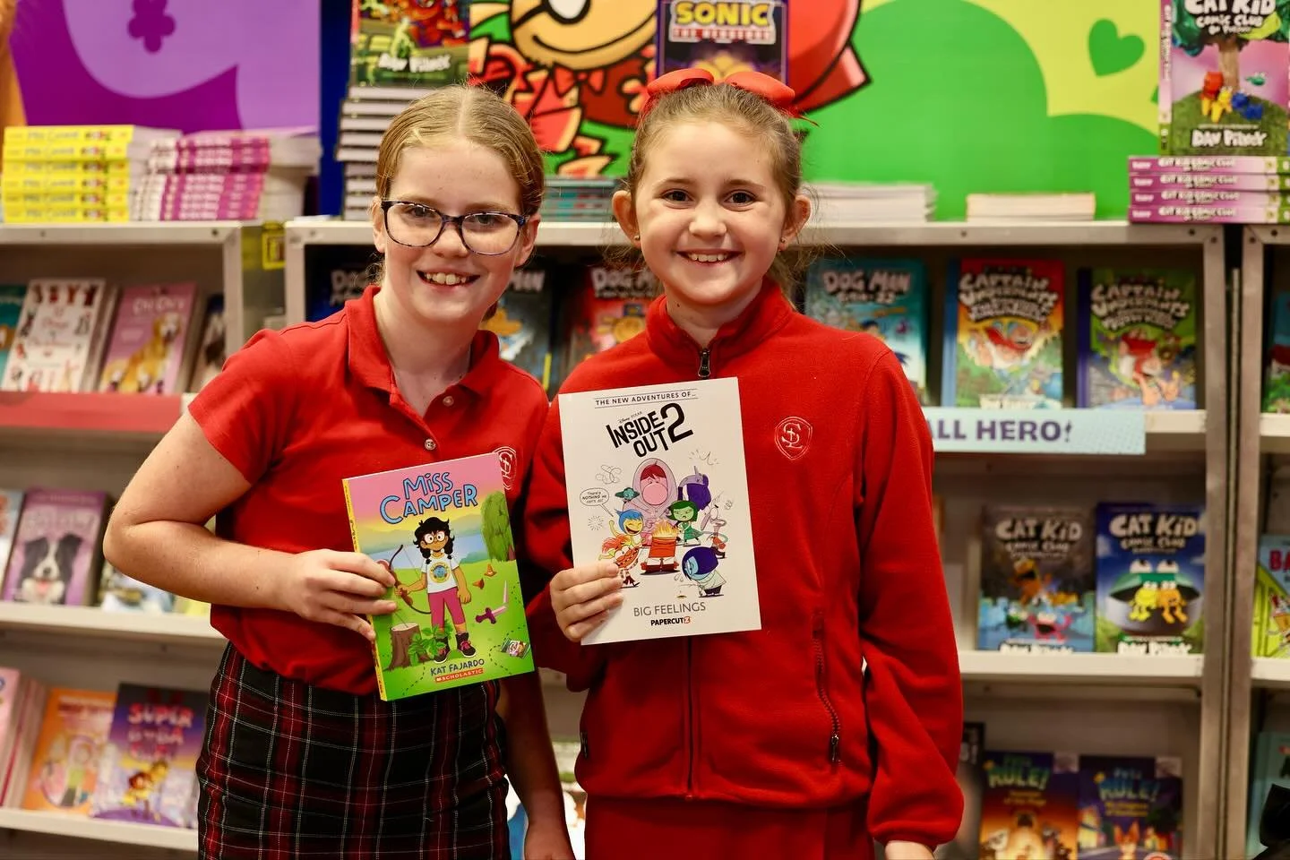 The nostalgia of the book fair is still alive! What an awesome week watching kids light up at the book fair. Thank you to all the parents and staff who made it happen! #togetherweroar