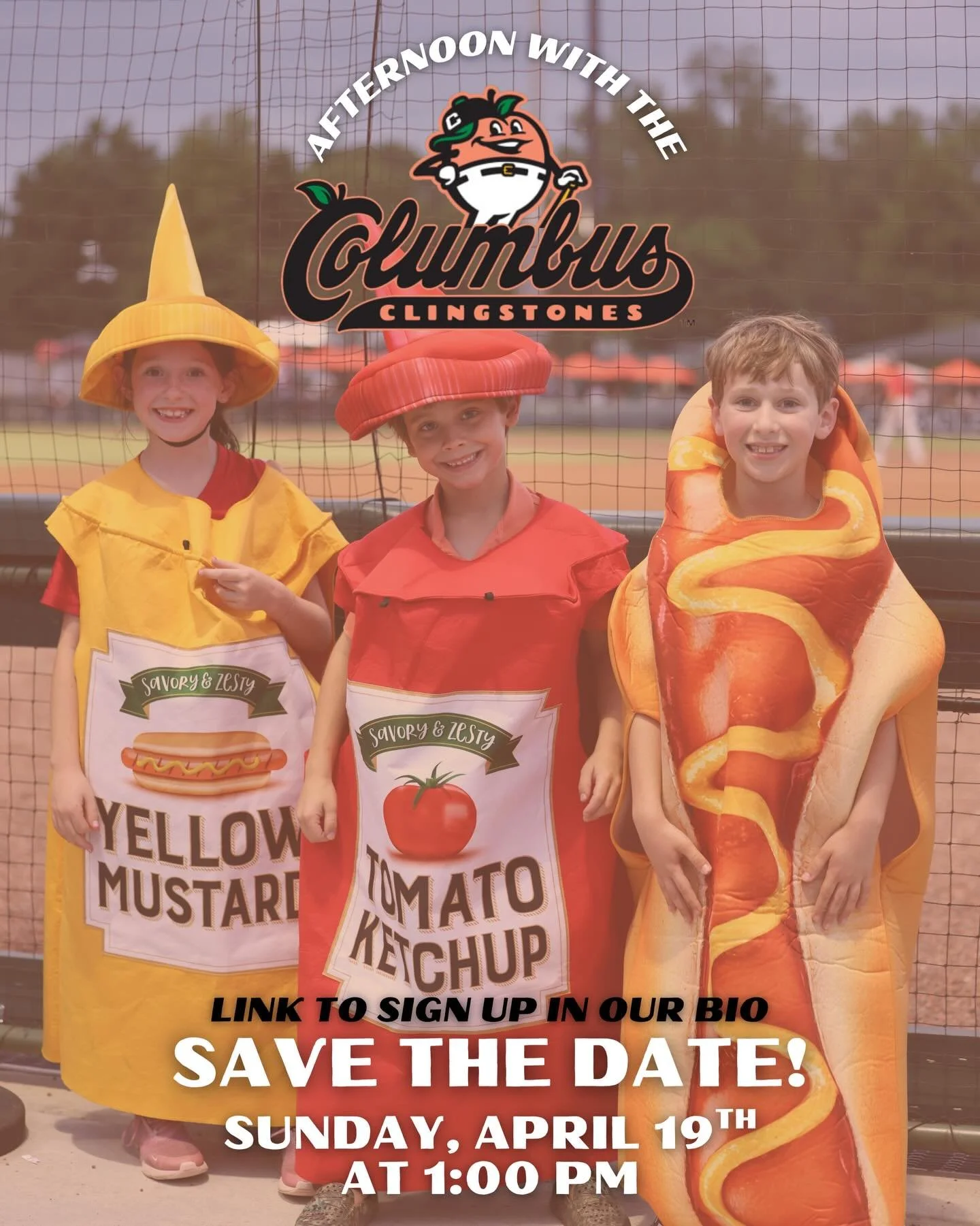 Save the date for a great afternoon as our St. Luke community comes together to celebrate our Lions! 🦁⚾️
Join us on April 19th at the ballpark as we cheer on the Columbus Clingstones and enjoy a fun day of baseball, community, and school spirit.
🎟️