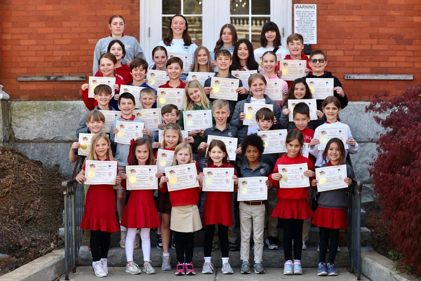 Give it up for our third quarter Christian Citizens!!! We are so proud of the ways they care for their classmates, love others well, and represent Jesus! Way to go!🌟🦁 #togetherweroar