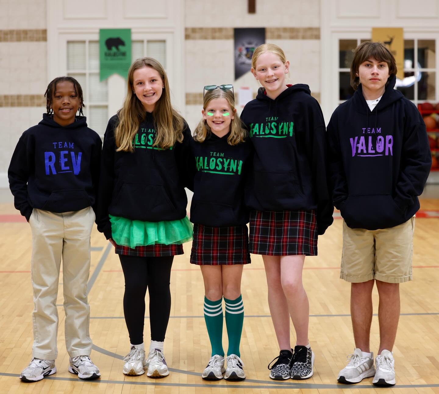 Our House Rally did not disappoint! The kids had so much fun and we are so proud of our quarter hoodie winners! Way to go guys, we love our St.Luke Lions! 🦁 #togetherweroar