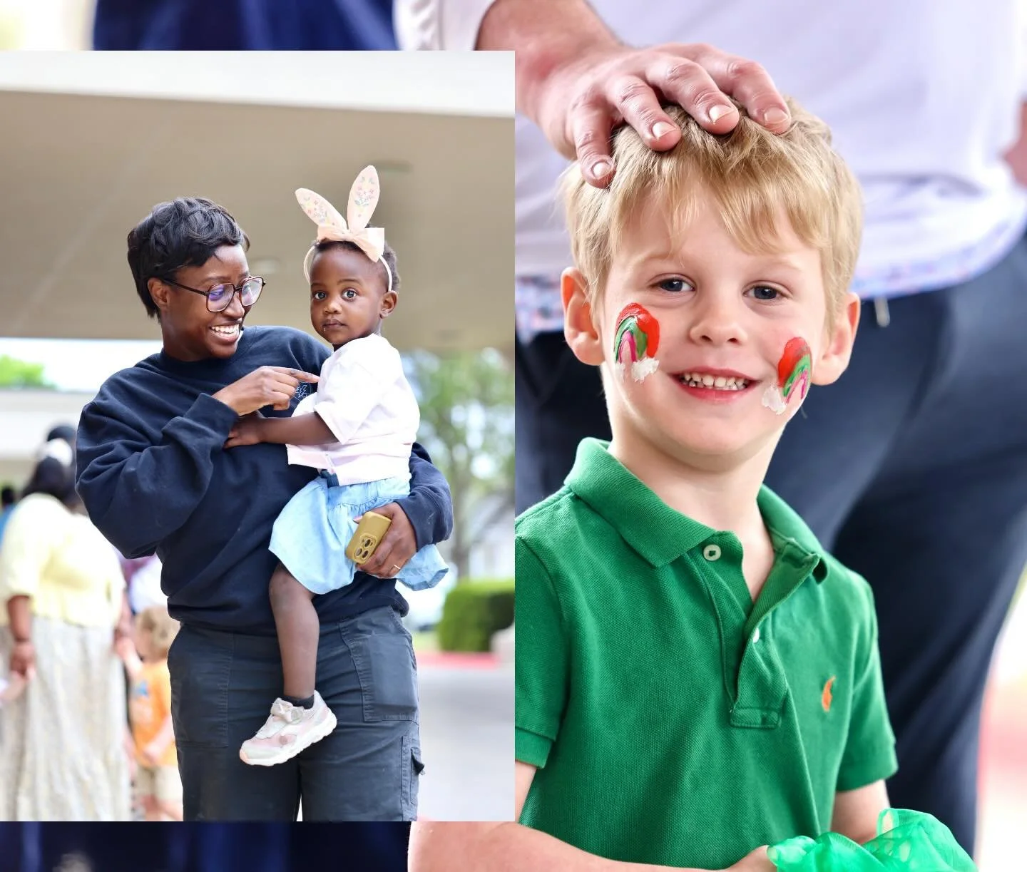 our ELC Easter Parade was full of smiles and springtime cheer! We hope you all have a wonderful Easter weekend! #togetherweroar