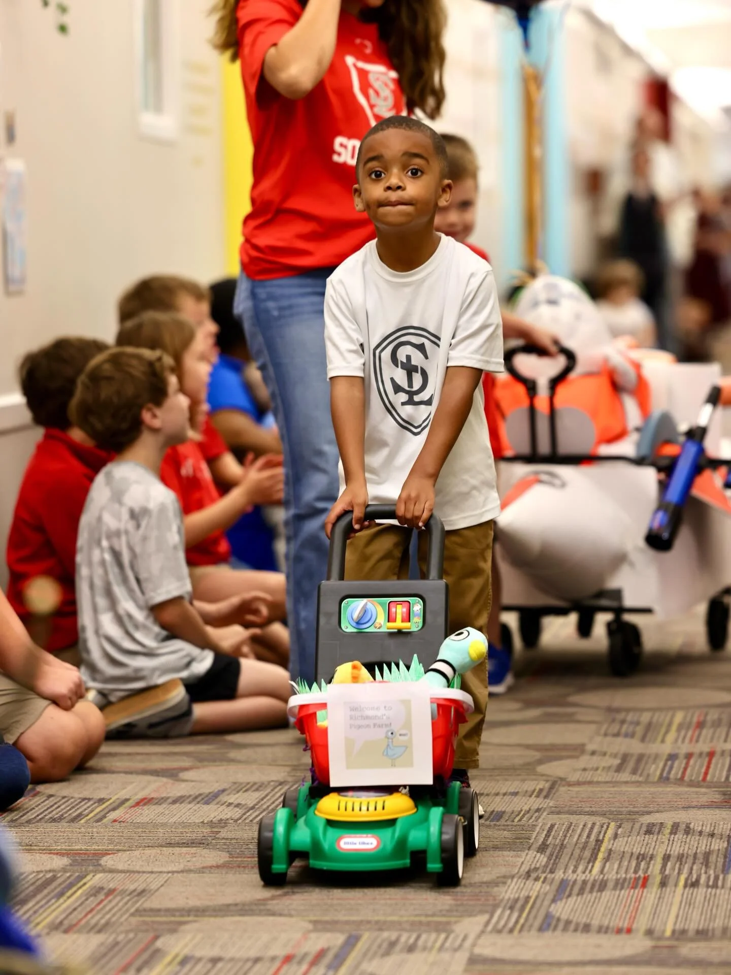 Our Jr-K kiddos showed off their imagination and creativity for the Pet Parade! It was full of joy and fun. Way to go Jr-K! 👏 #togetherweroar