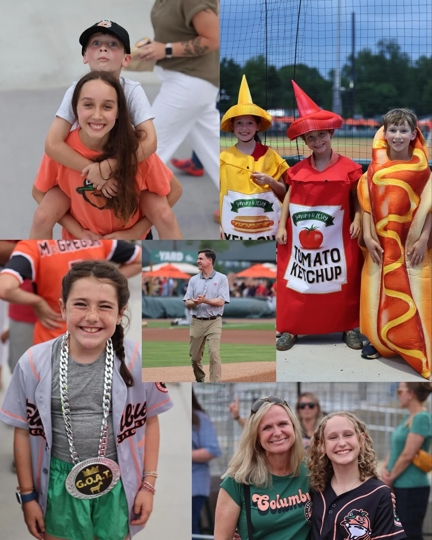 Afternoon with the Clingstones today!!! We can&rsquo;t wait to see all of you there for an afternoon filled with fun and community. You can still purchase tickets with the link in our bio! ⚾️ #togetherweroar #clingstones