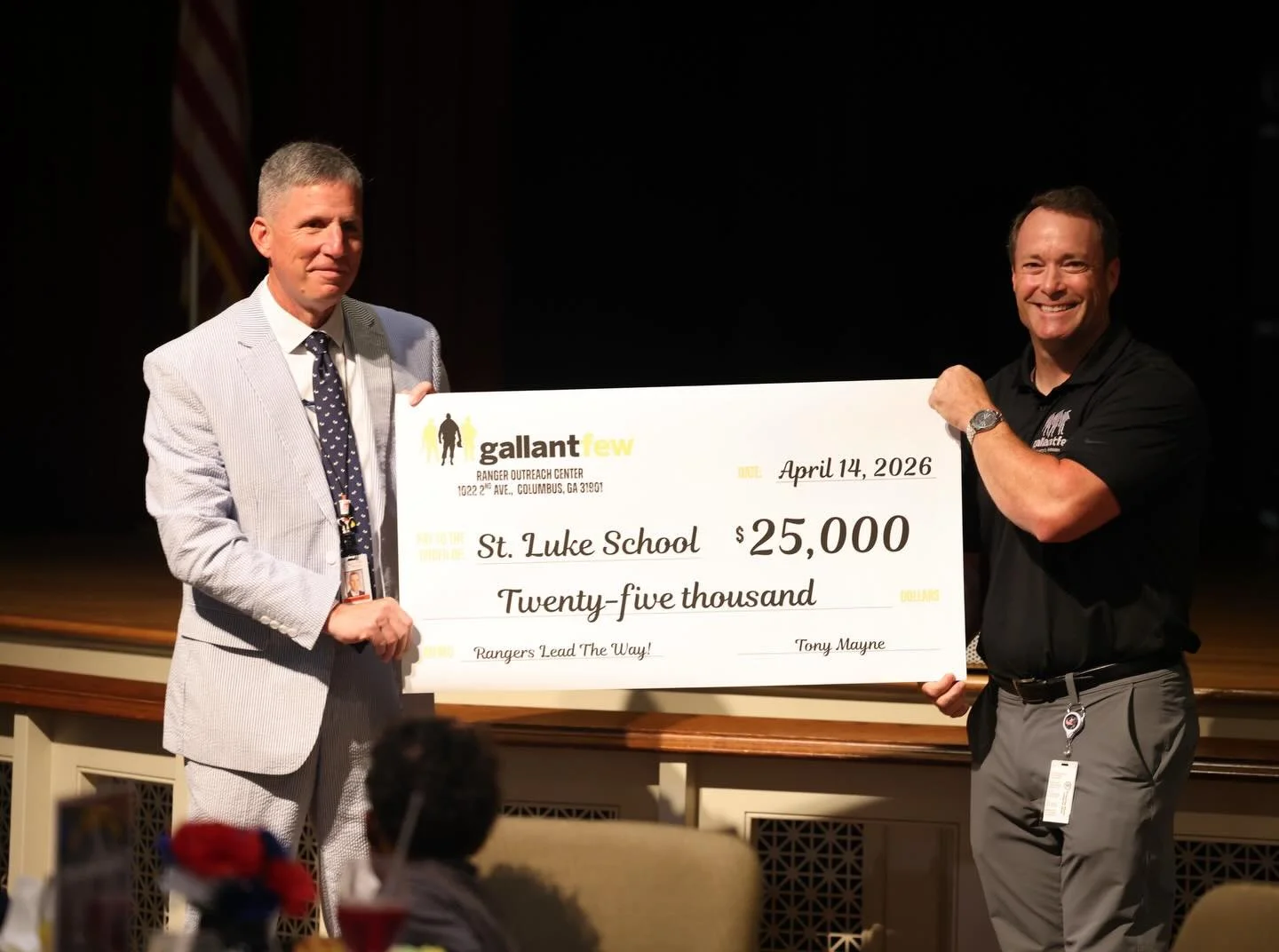 Month of the Military Child 💜
Last Tuesday we continued to celebrate the Month of the Military Child with a breakfast for our military families. We farewelled our departing families and announced GallantFew&rsquo;s $25,000 gift for military family s