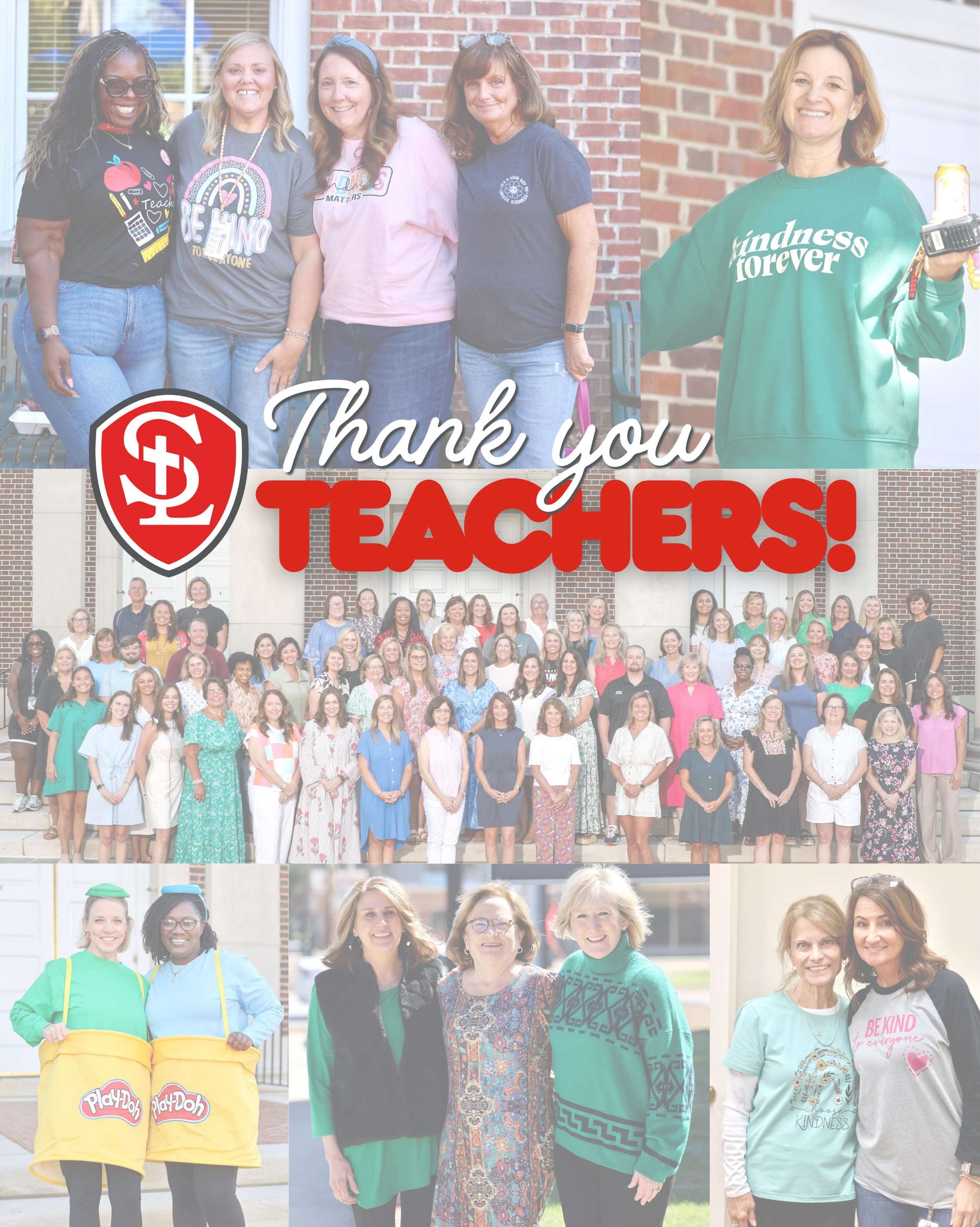 Celebrating the heart of St. Luke School with Teacher Appreciation Week!🍎🎨📝
This week, we honor the teachers who inspire, challenge, and care for our students every single day. Thank you for the impact you make both inside and outside the classroo